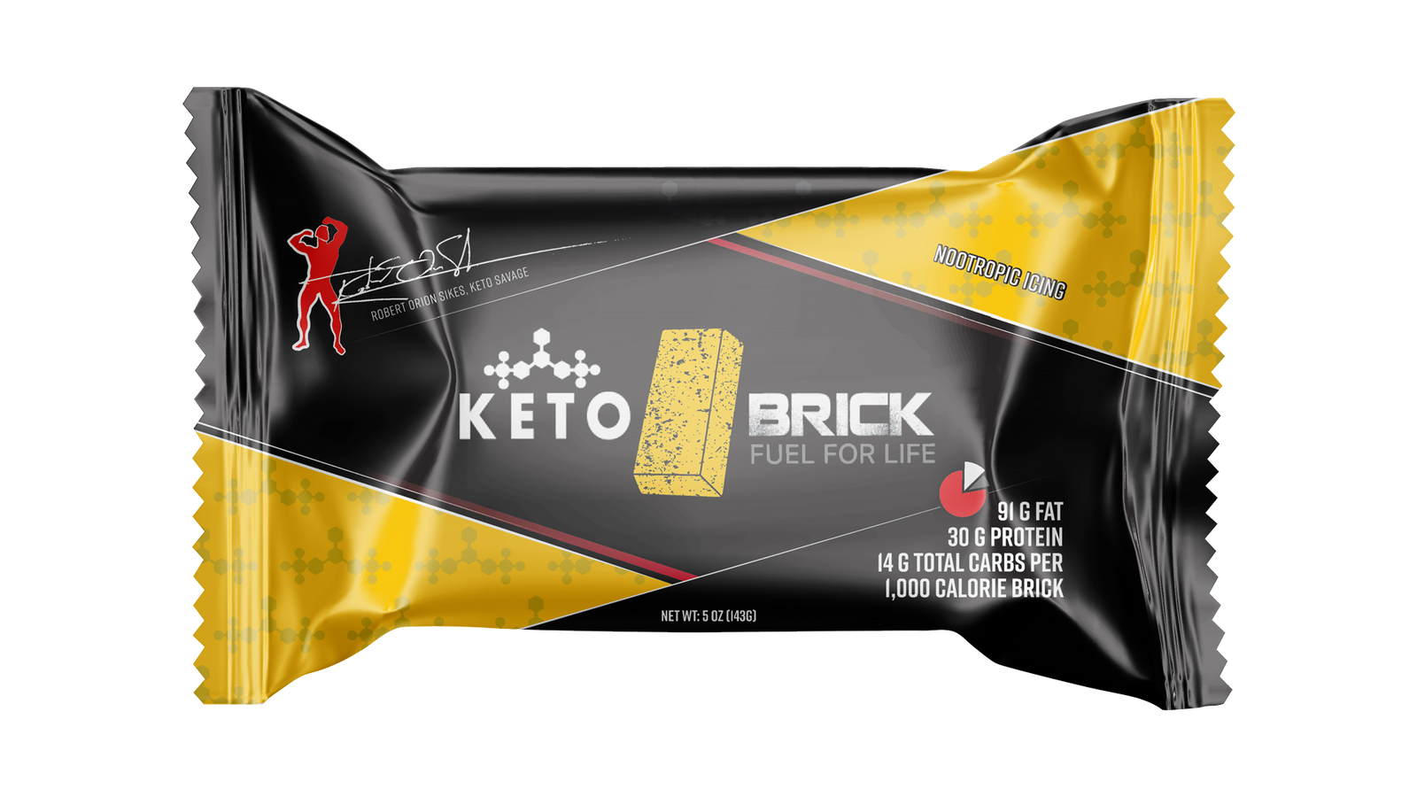 Nootropic Icing Keto Brick