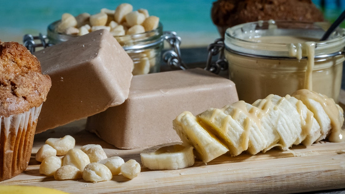 Banana Muffin Keto Brick