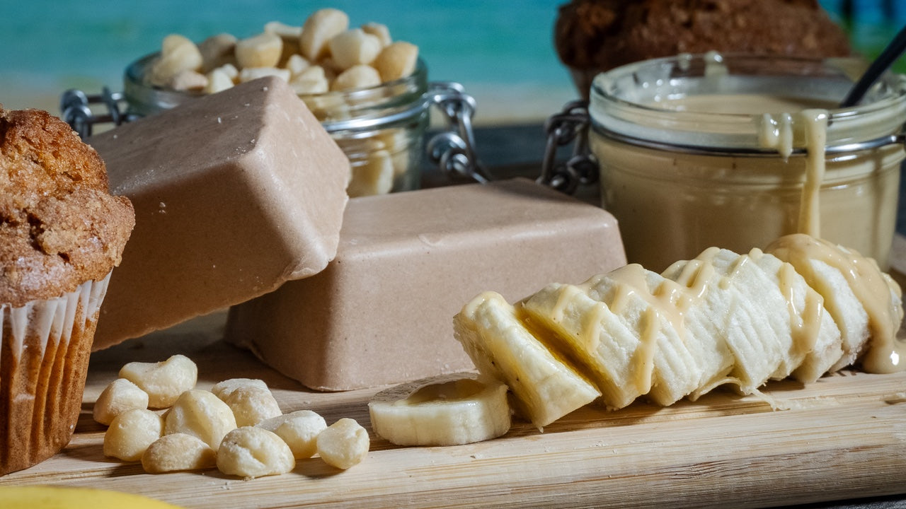 Banana Muffin Keto Brick