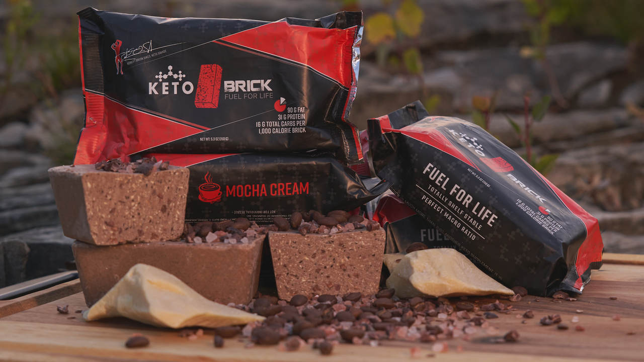 Mocha Cream Keto Brick