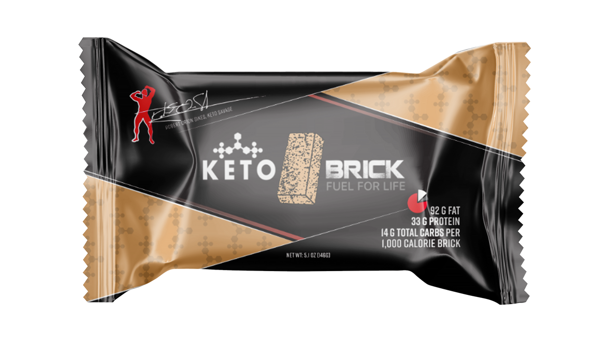 Keto Brick Toasted Almond Coconut