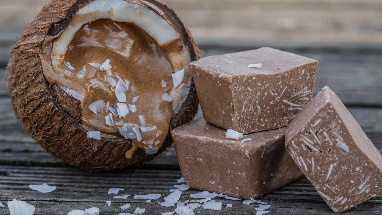 Toasted Almond Coconut Keto Brick